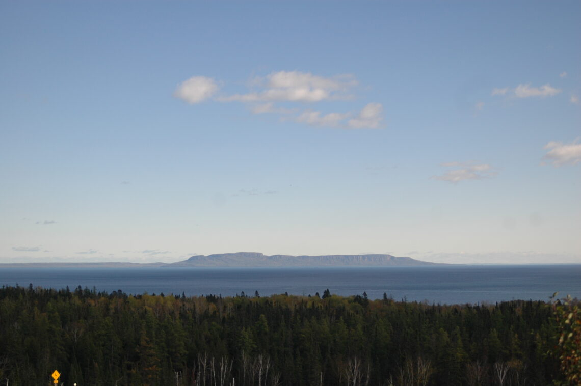 Sleeping Giant from the Terry Fox Memorial, Thunder Bay © J. L. James