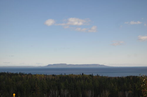 Sleeping Giant from the Terry Fox Memorial, Thunder Bay © J. L. James