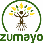 Logo for naturenurturessoul.com Circle with tree branches crossing like hands outstretched and leaves of yellow and green, with trunk and roots. 