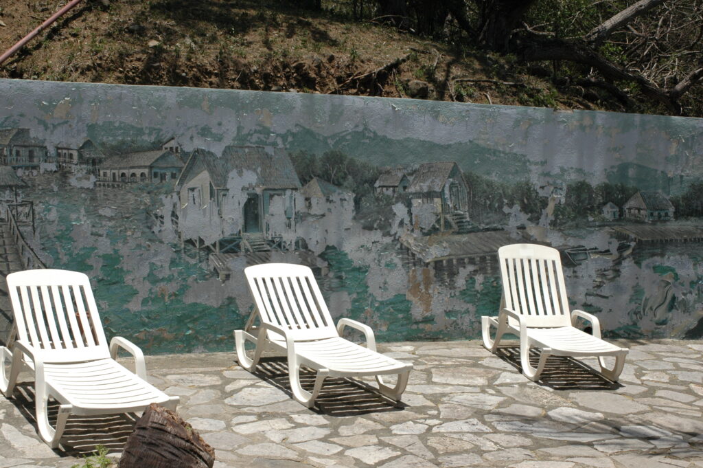 Beach chairs in Santiago de Cuba, Cuba © J. L. James