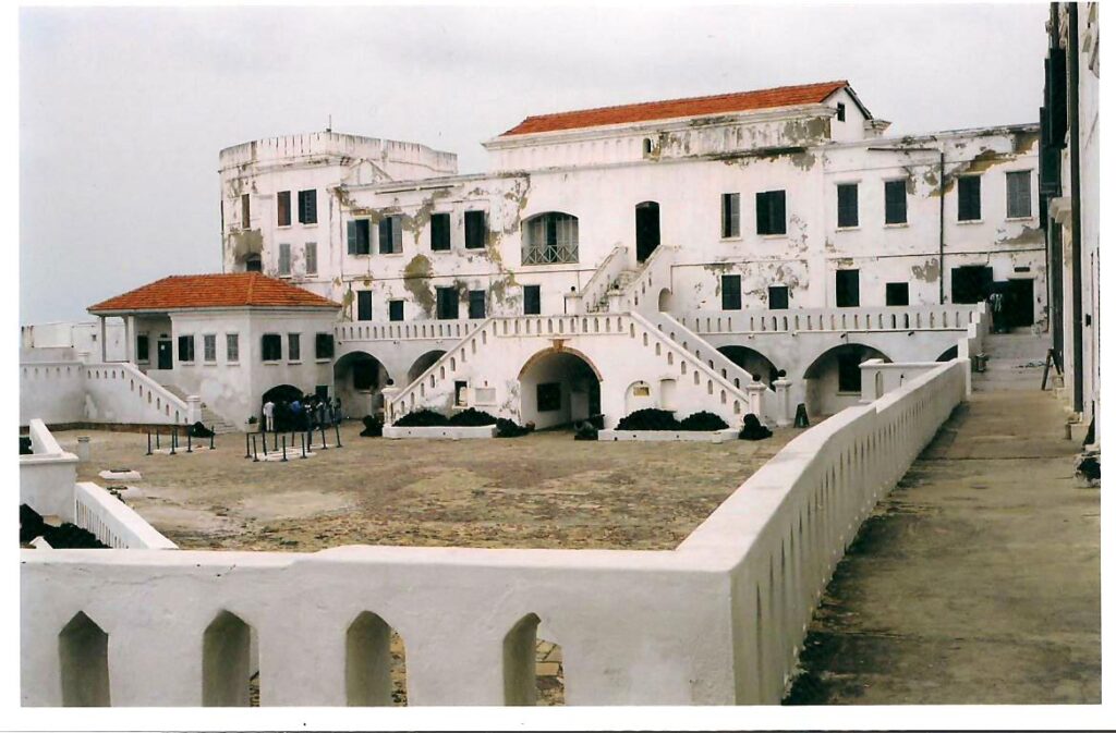 Holding Castle during Slave Trade, Ghana